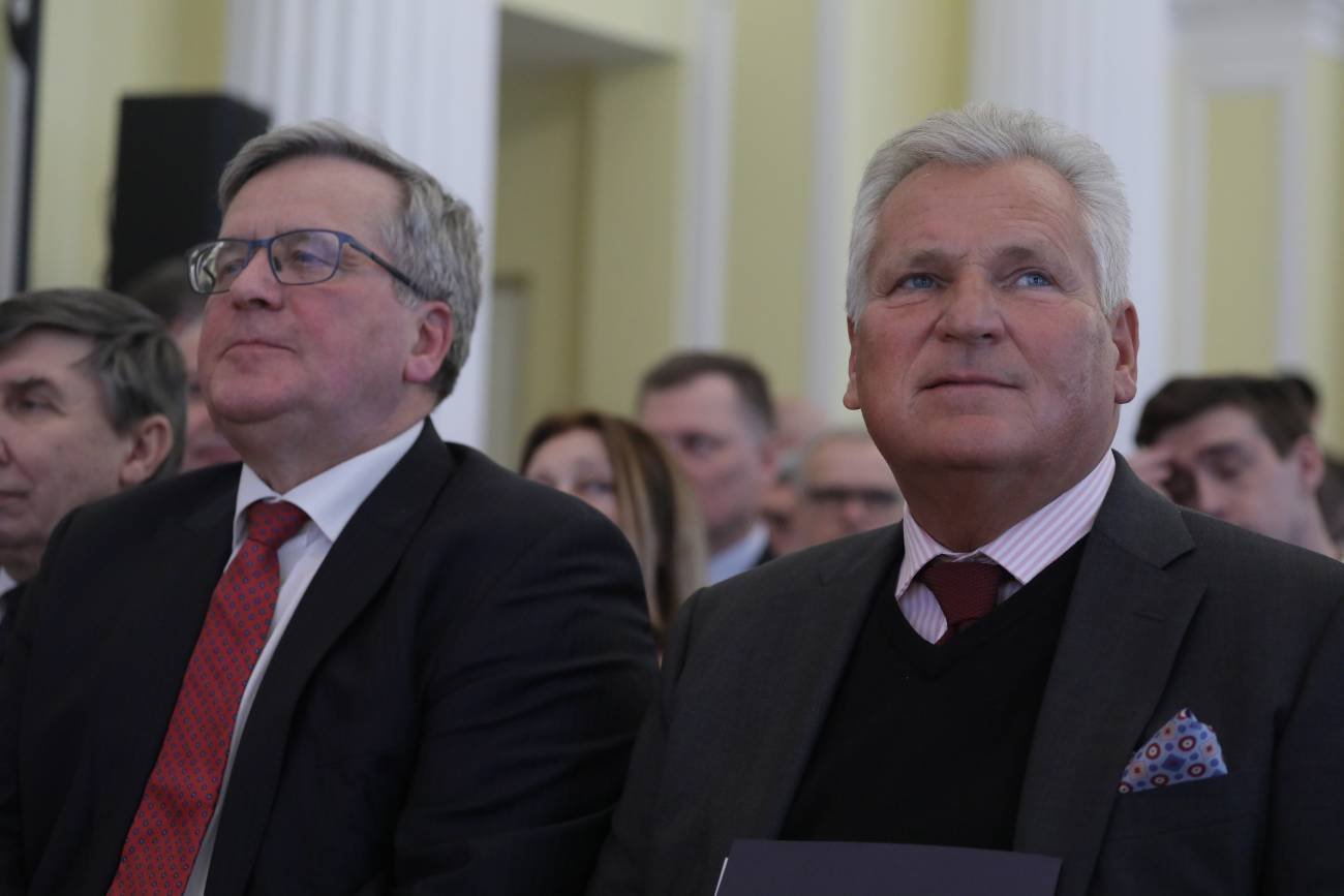 Bronisław Komorowski i Aleksander Kwaśniewski