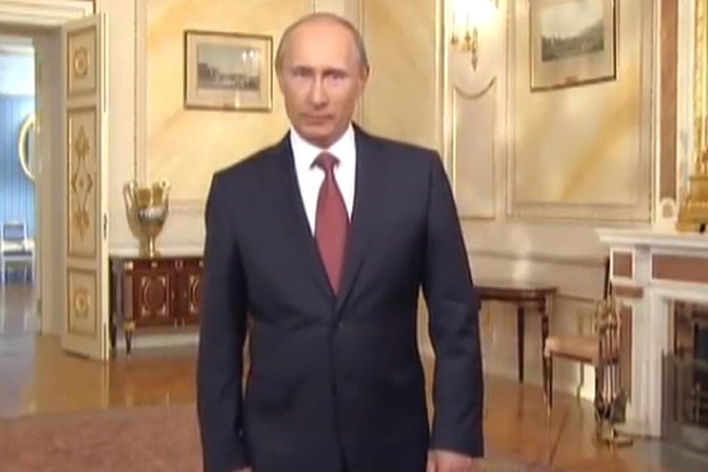 Władimir Putin mówi po angielsku.