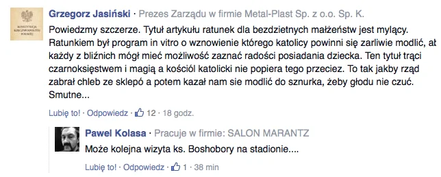 Dla jednego z krytycznych komentatorów równie dobrze można zaspokajać głód modląc się do sznurka.