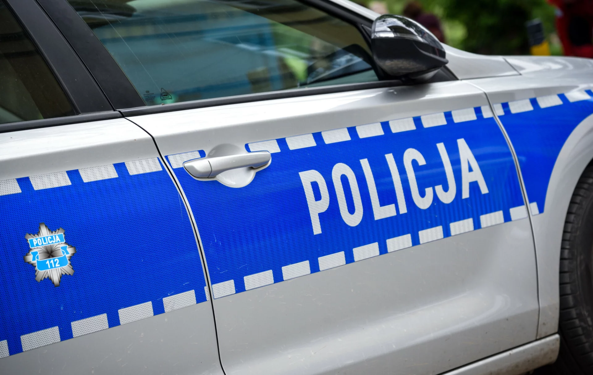 Śmiertelny wypadek w Zgierzu. Motocyklista zderzył się z radiowozem