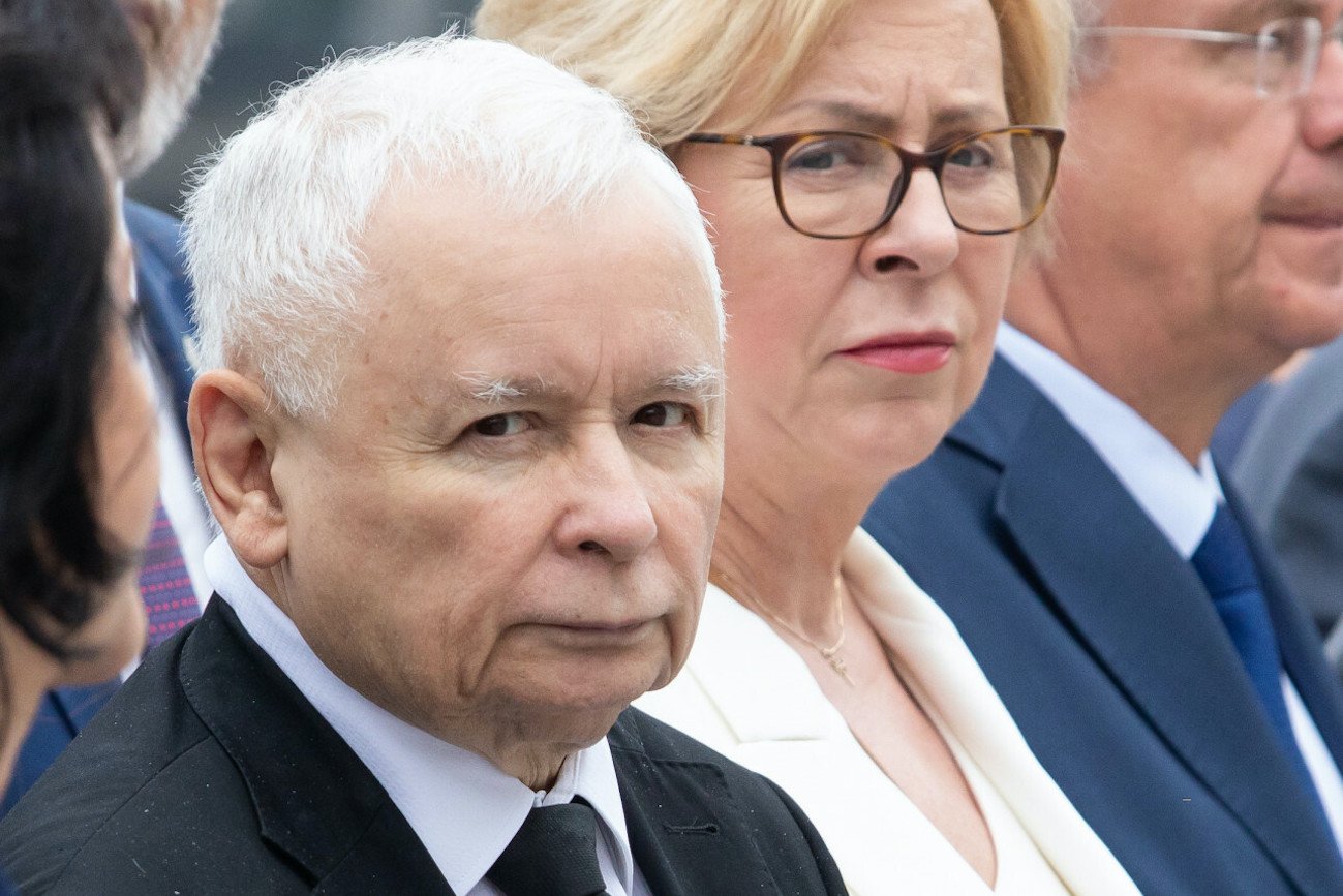Poseł Jarosław Kaczyński, prezes PiS.