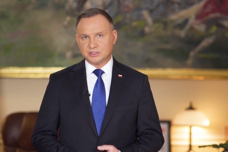 Prezydent Andrzej Duda wygłosił Orędzie Noworoczne.