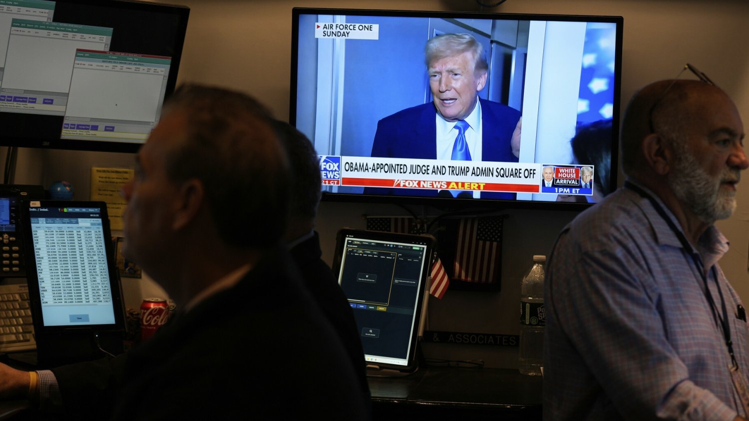 Giełda na dnie, ale Trump dalej śni o potędze. Taki dodał wpis