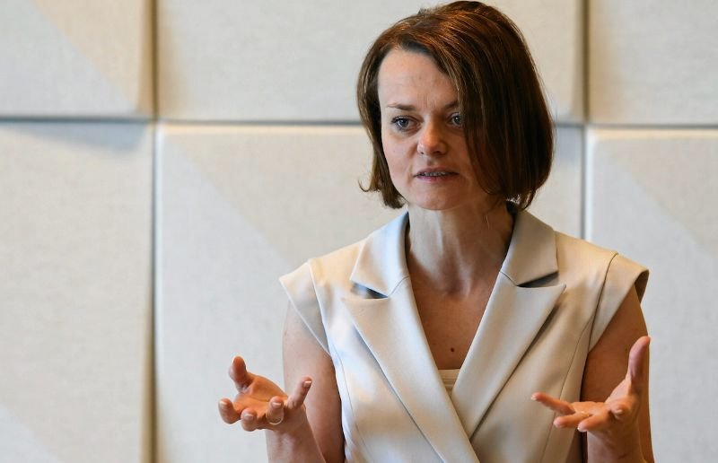 Jadwiga Emilewicz podczas inauguracji Shell Business Operations w Krakowie.