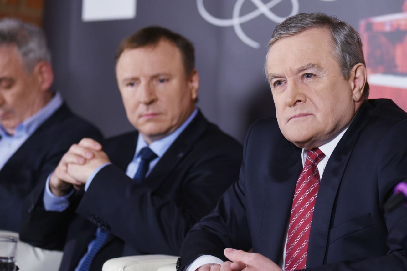 Od lewej: Jacek Kurski i Piotr Gliński. Od lewej: Jacek Kurski i Piotr Gliński.