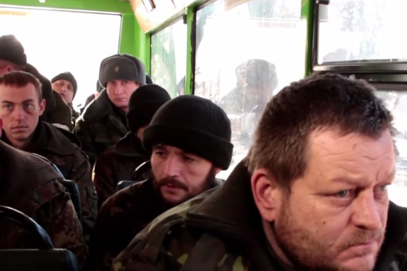 Wymianę więźniów przeprowadzono prawdopodobnie na linii frontu w rejonie miasta Ługańsk.