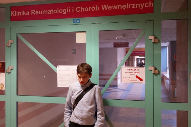 Tomek Nadolski choruje na ultrarzadką chorobę Fabry’ego.