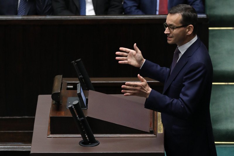 Mateusz Morawiecki: proszę o wotum zaufania