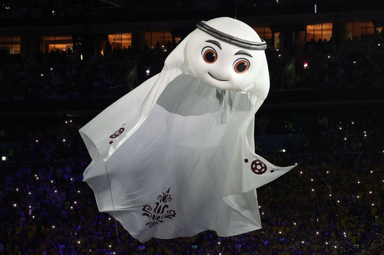 To nie duszek Casper! Wyjaśniamy, co symbolizuje maskotka MŚ w Katarze.