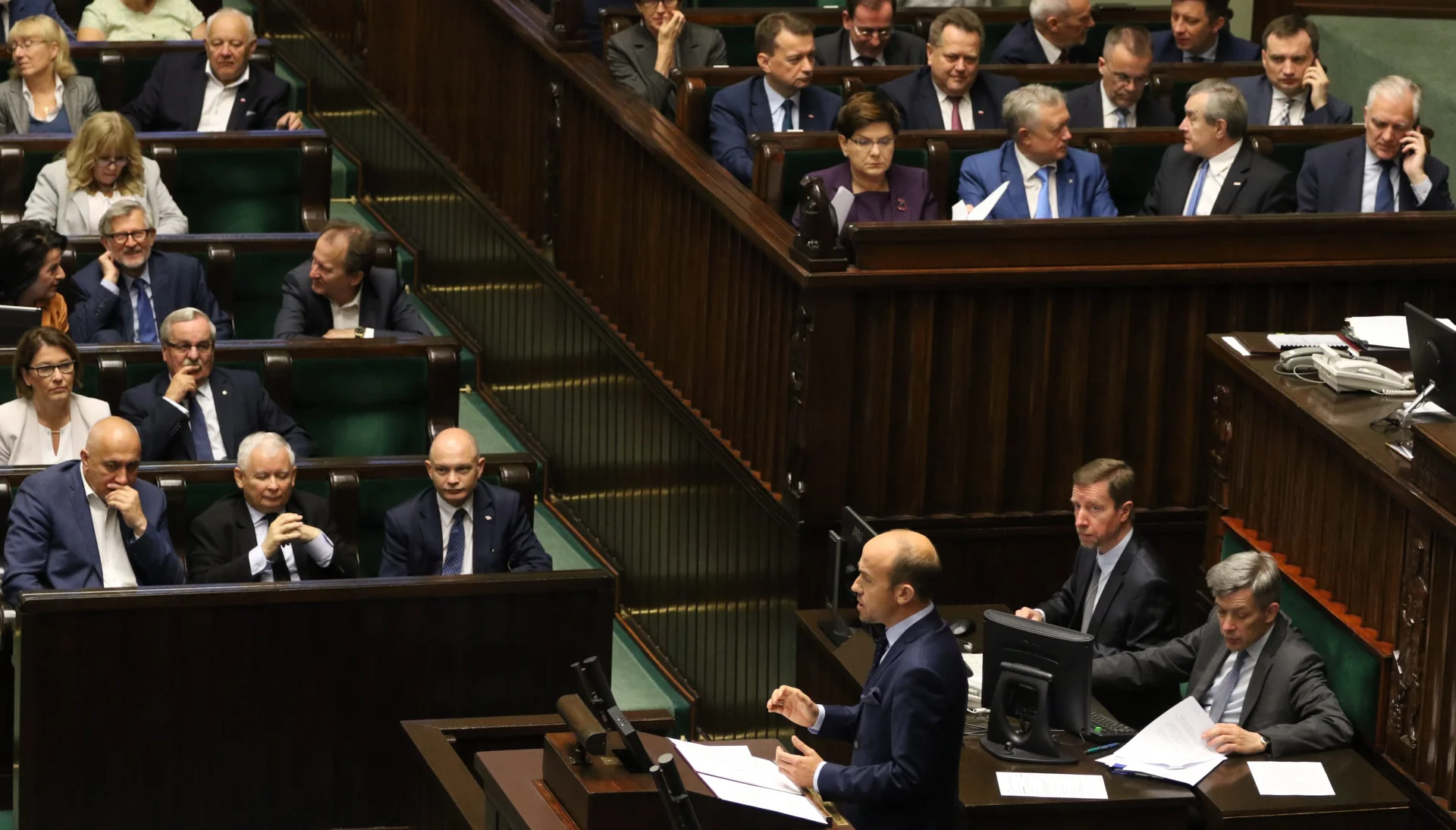 W lipcu Borys Budka wygłosił w Sejmie płomienne przemówienie, w którym apelował do Jarosława Gowina.
