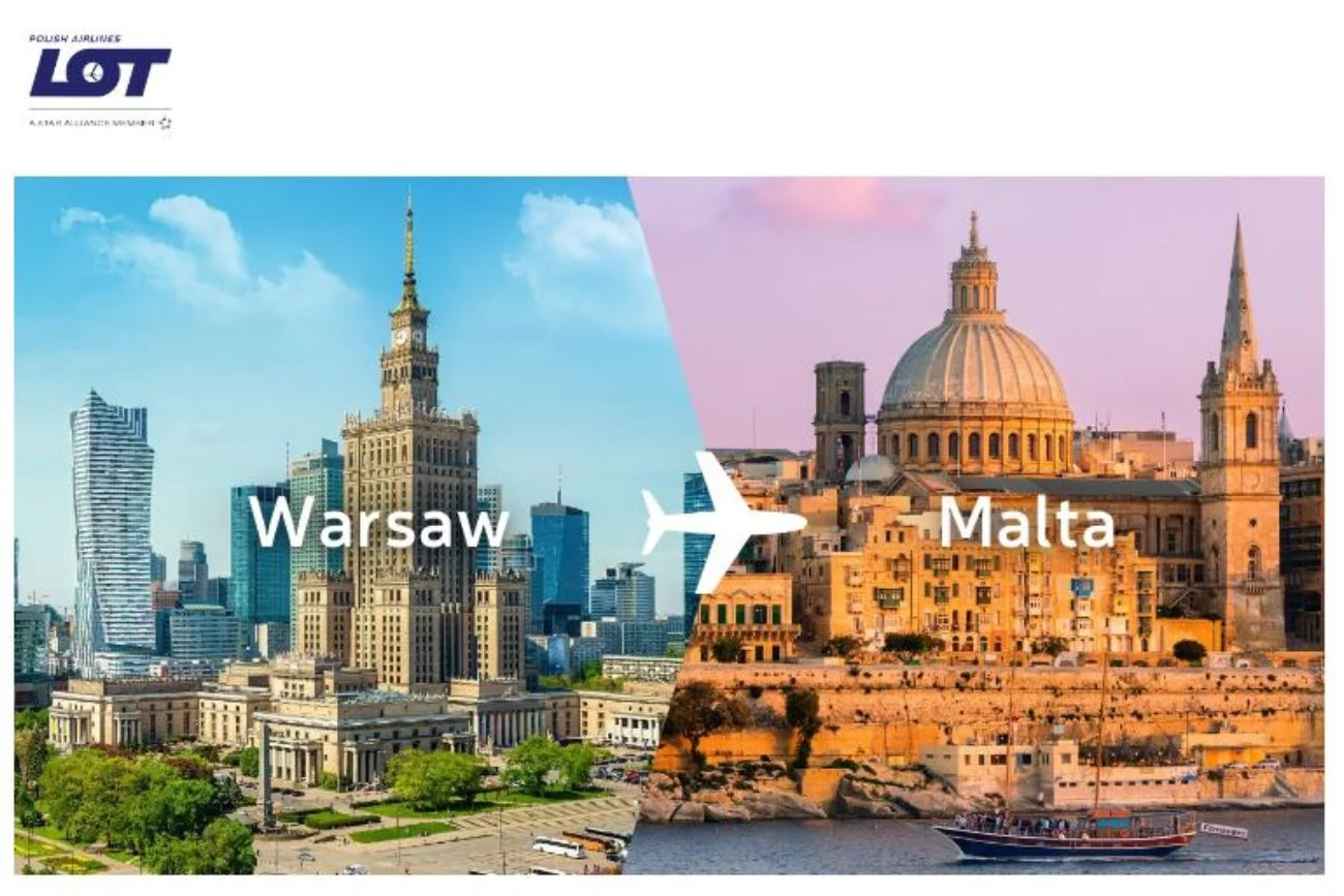 LOT poleci na Maltę