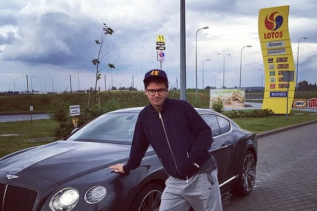 Kuba Wojewódzki miał wypadek.