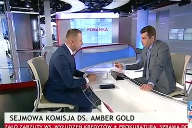 Poseł PO łączy Michała Rachonia z aferą Amber Gold.