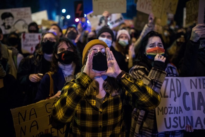 Kolejne protesty odbyły się 2.11 m.in. w Warszawie, Krakowie i Łodzi.