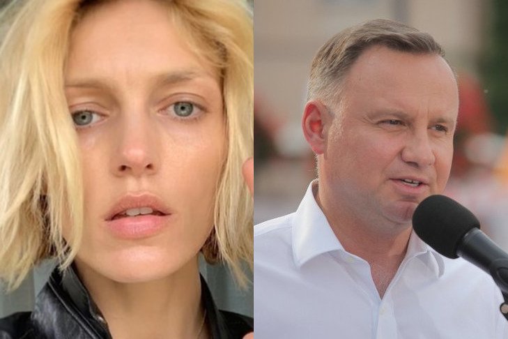 Anja Rubik zwróciła się do Andrzeja Dudy