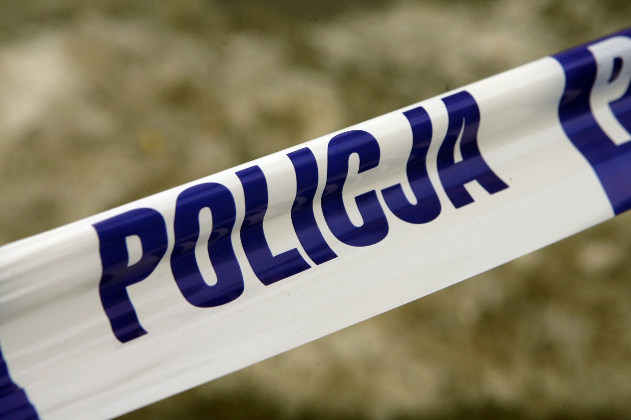 gmina Drelów nie żyje dwóch nastolatków policyjna taśma ilustracja