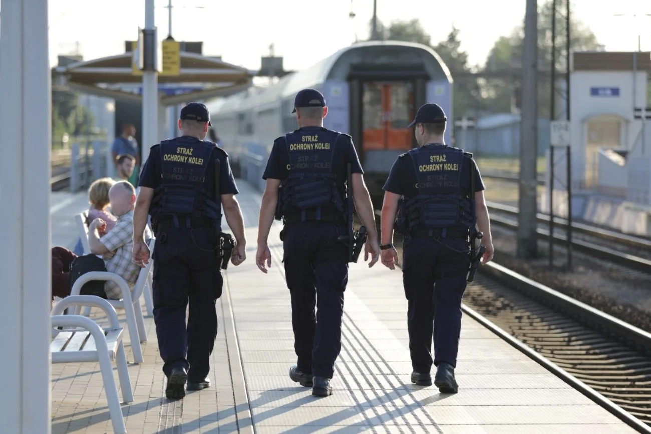SOK w akcji. Zatrzymali Gruzinów, którzy zaatakowali kierownika pociągu