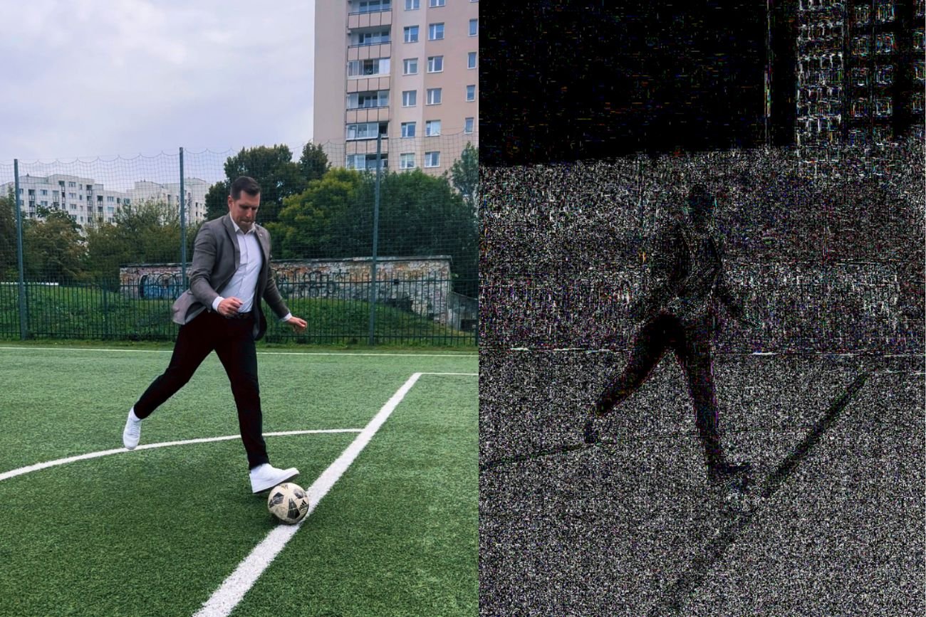 Tobiasz Bocheński wkleił się na boisko? Internauci już to przesądzili.