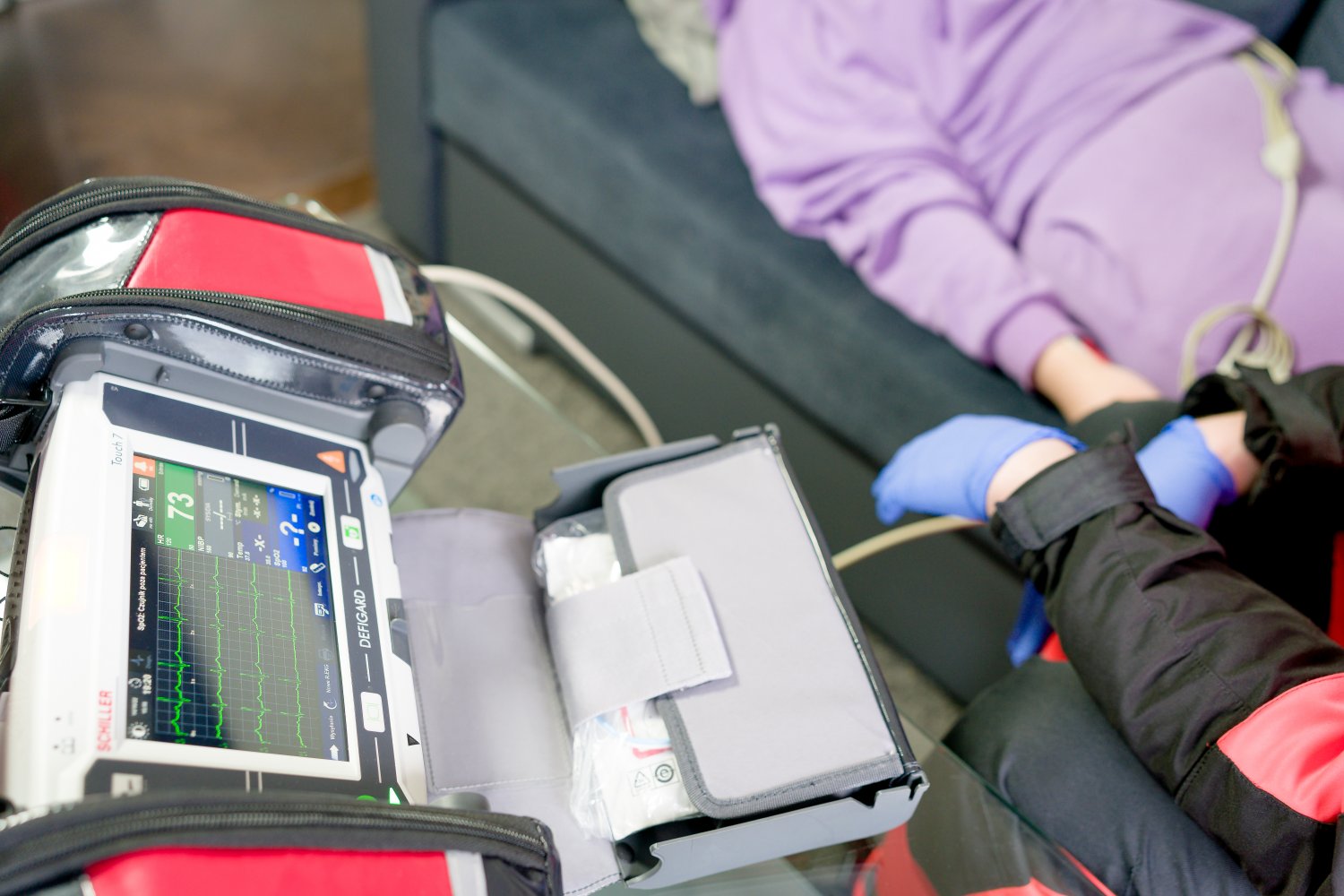 Przenośne urządzenia diagnostyczne pozwalają na postawienie rozpoznania w domu pacjenta.