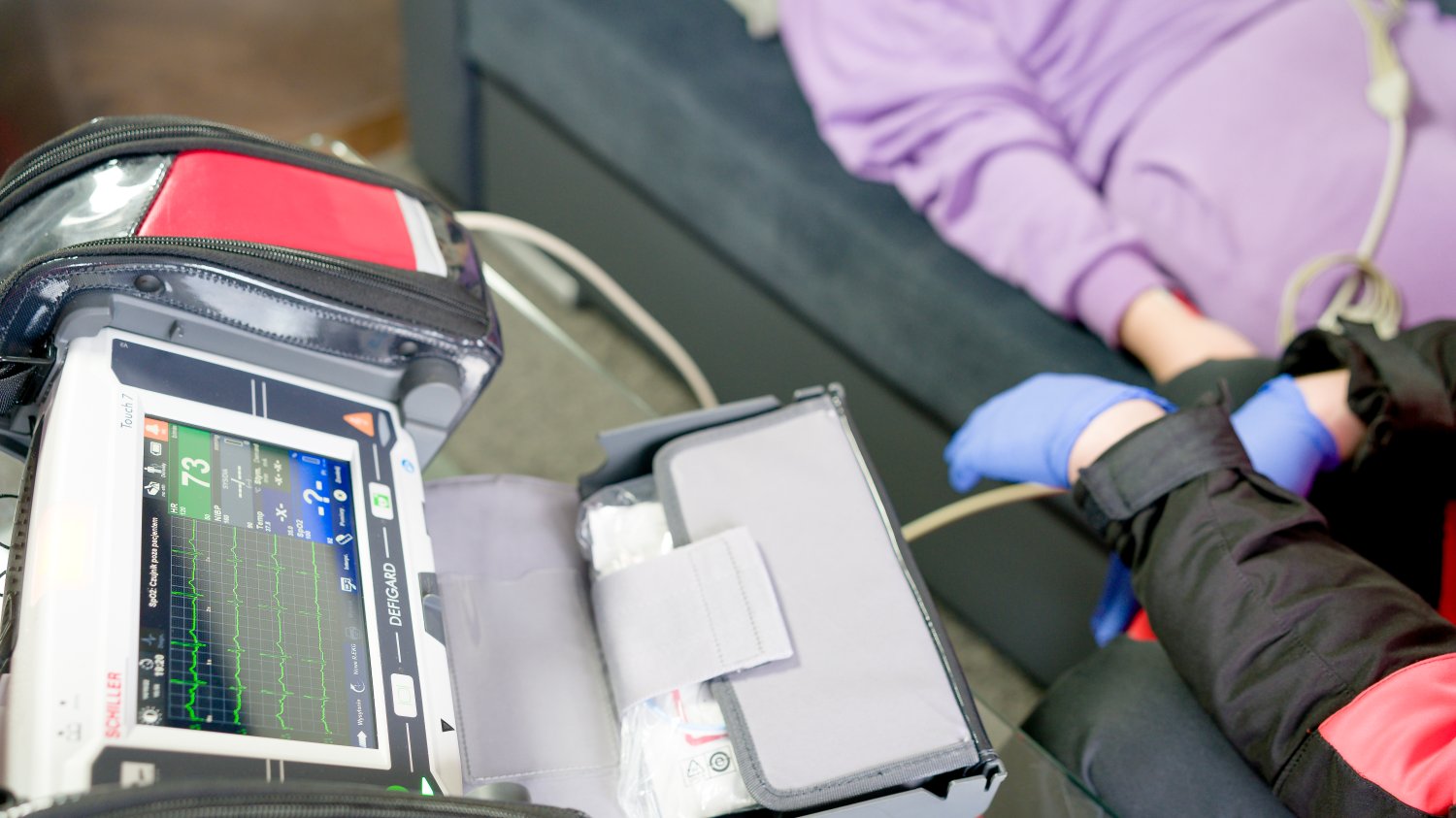 Przenośne urządzenia diagnostyczne pozwalają na postawienie rozpoznania w domu pacjenta.
