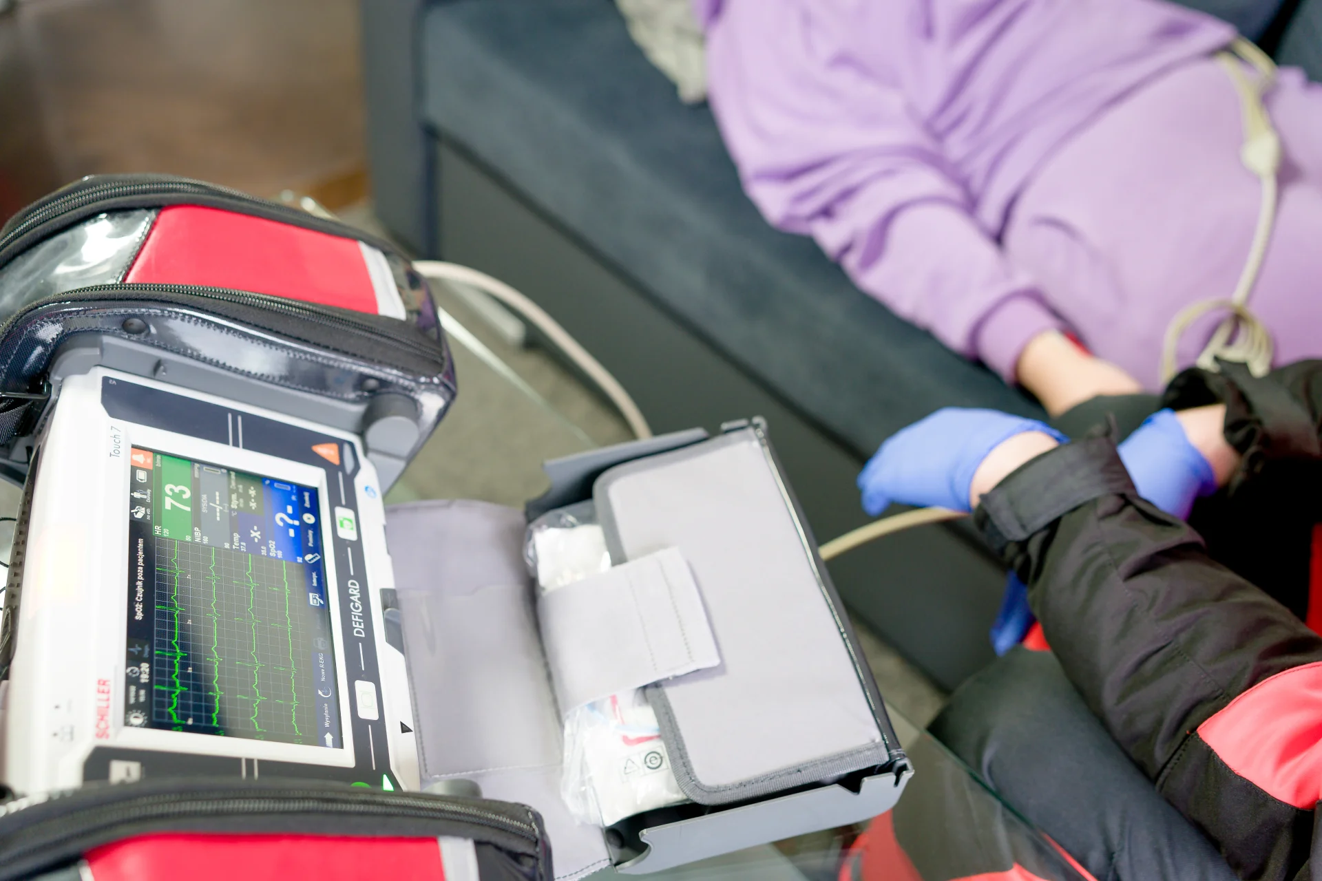 Przenośne urządzenia diagnostyczne pozwalają na postawienie rozpoznania w domu pacjenta.