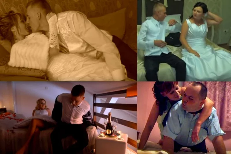 Filmy z nocy poślubnej choć są mało popularne w "realu", to w internecie są prawdziwymi hitami. Na YouTube znajdziemy wiele perełek.