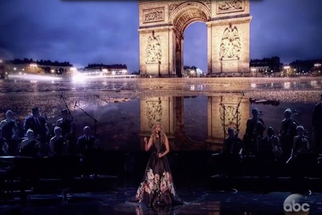 Celine Dion podczas tegorocznego American Music Awards.