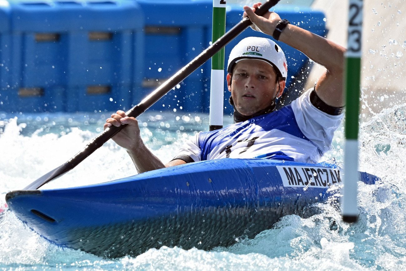 Polak Krzysztof Majerczak awansował do półfinałów igrzysk w kajakarstwie górskim w K-1