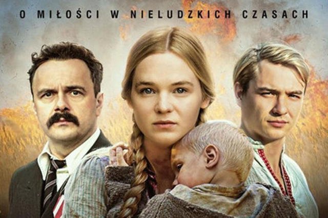 Plakat promujący film "Wołyń".