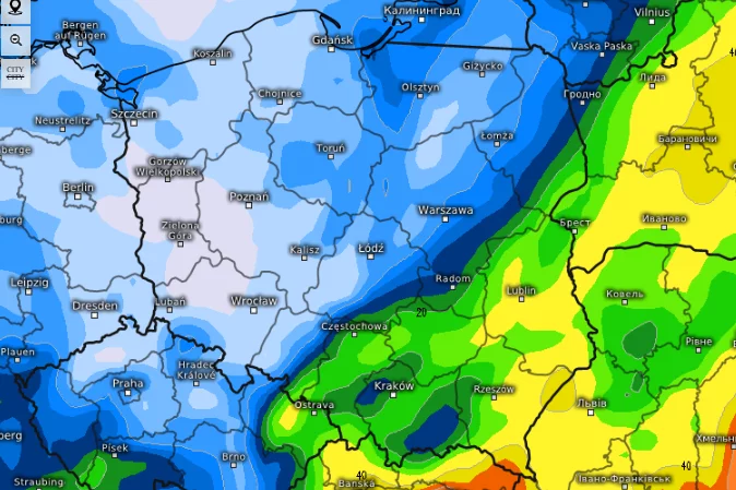 Jaka pogoda w weekend? Czeka nas załamanie pogody w sobotę i niedzielę.