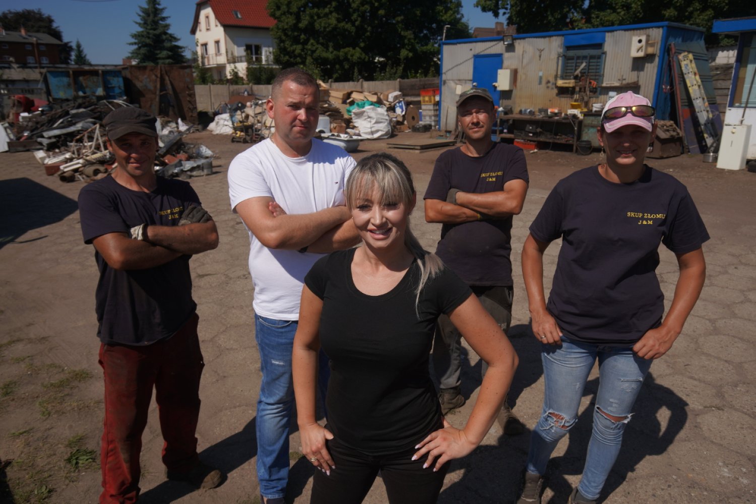 Justyna Sawicka porzuciła karierę pop-rockowej wokalistki i prowadzi skup złomu z mężem