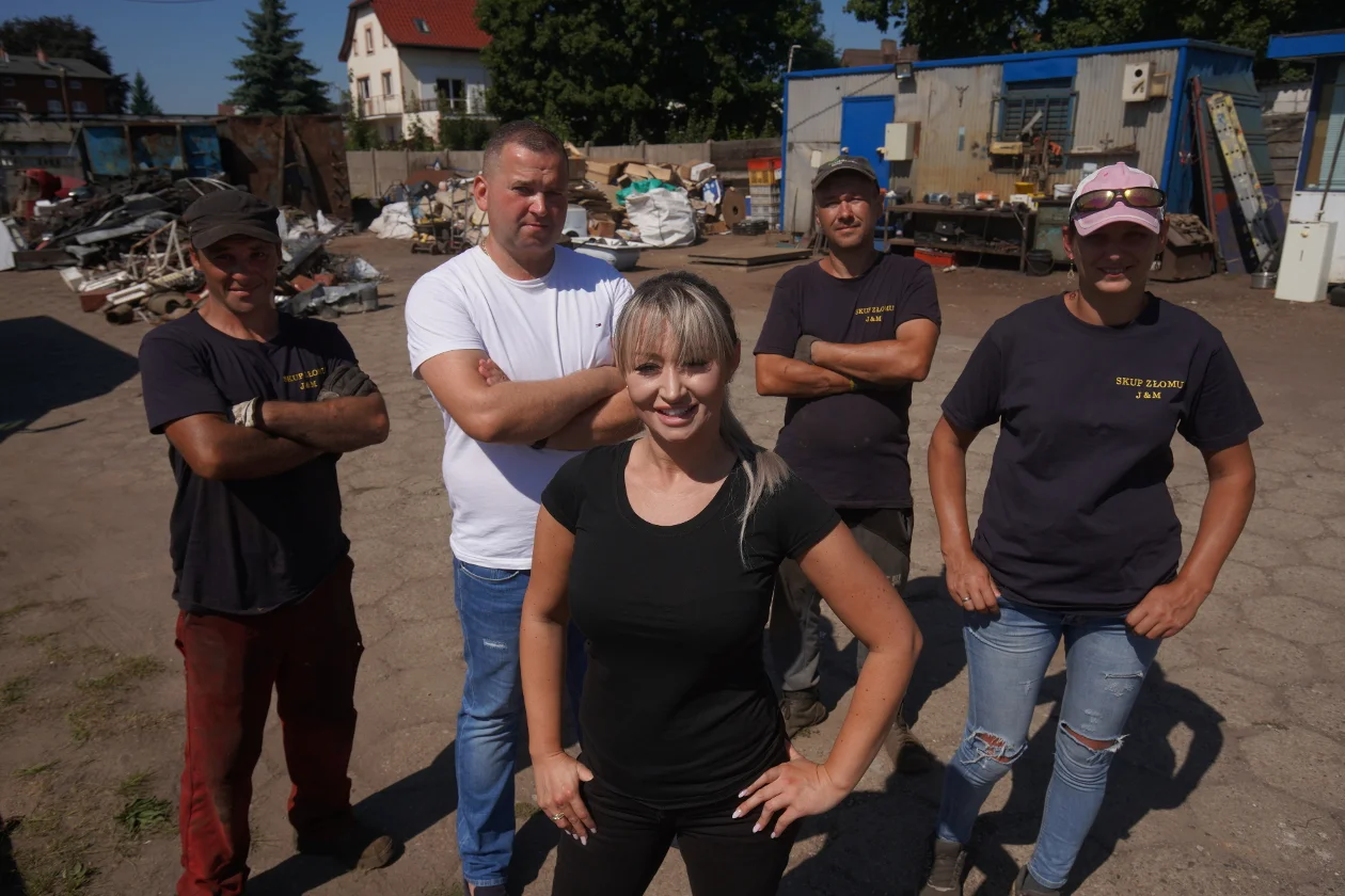 Justyna Sawicka porzuciła karierę pop-rockowej wokalistki i prowadzi skup złomu z mężem