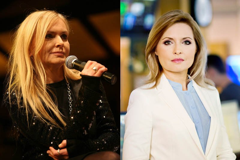 Monika Olejnik i Agnieszka Gozdyra