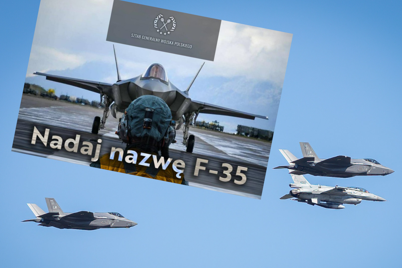 Wojsko ogłasza konkurs na nazwę dla myśliwca. Jakie macie pomysły?