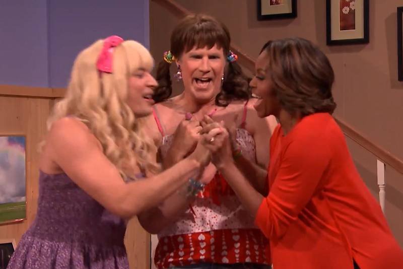 Nawet Michelle Obama pojawiła się u Jimmy'ego Fallona