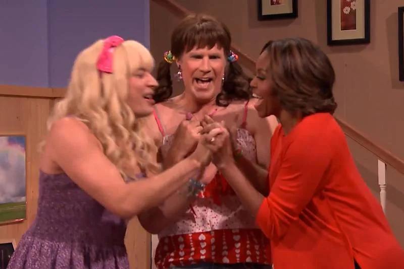 Nawet Michelle Obama pojawiła się u Jimmy'ego Fallona