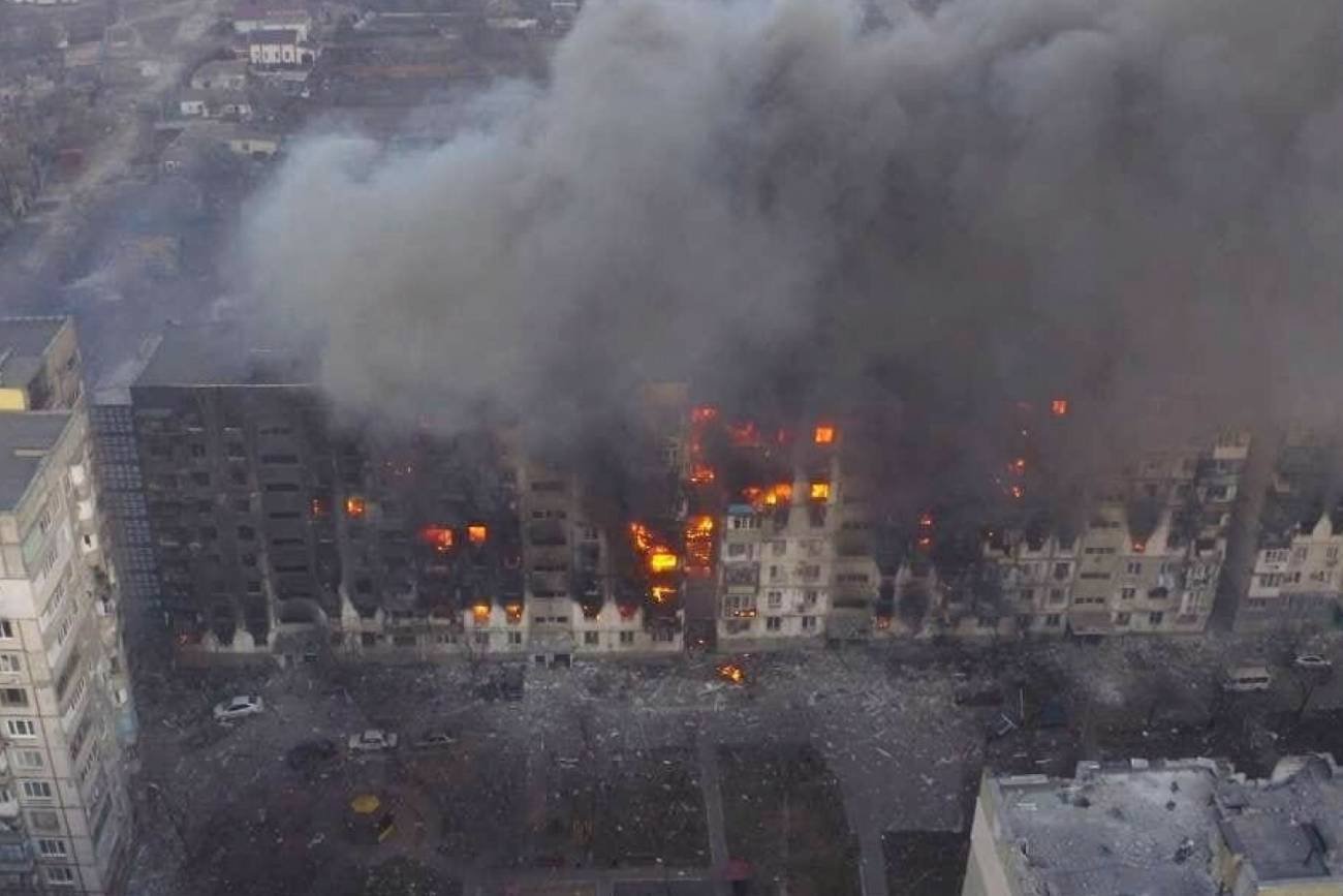Japończycy zrobili zdjęcia satelitarne Ukrainy. Znają kolejny ruch Rosjan