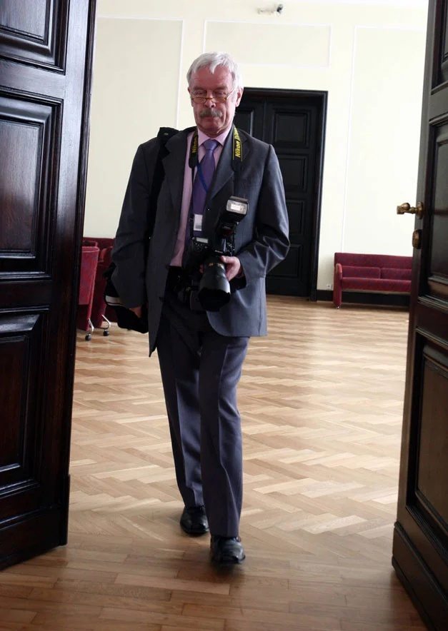 Fotograf premiera Grzegorz Rogiński jeszcze przed zwolnieniem