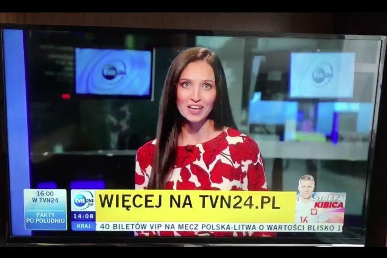 Dziennikarka, która zaliczyła wpadkę, zostałą zawieszona.