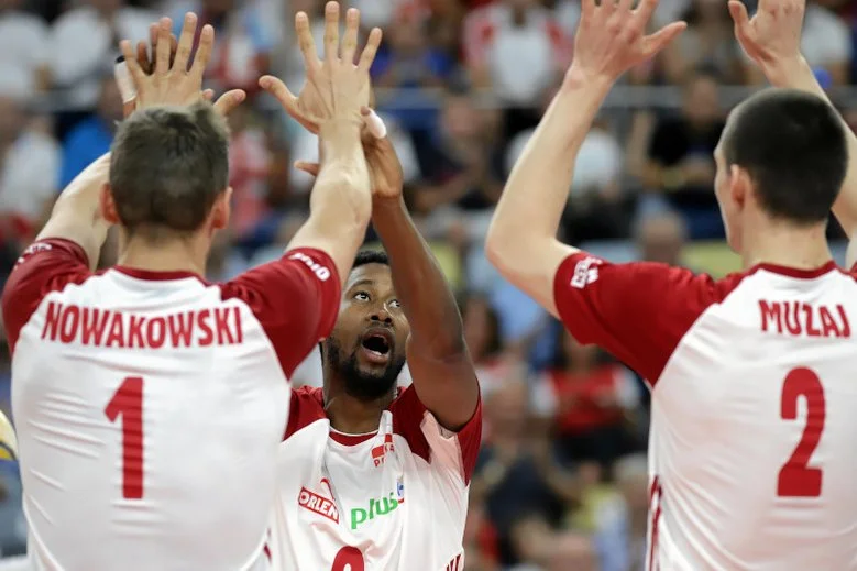 Wilfredo Leon był jednym z najaktywniejszych graczy polskiej drużyny w starciu z Niemcami.