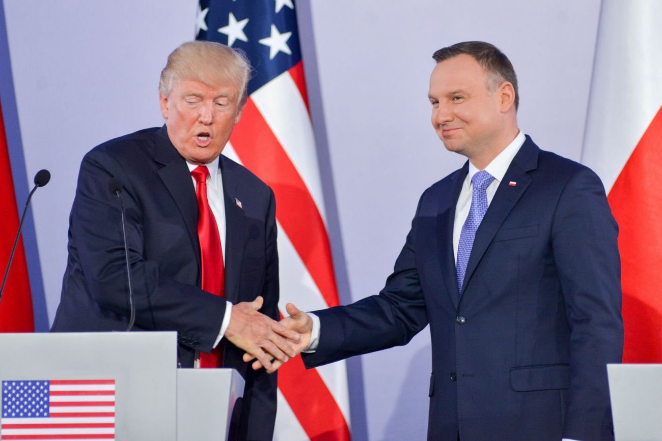 Wybory w USA. Wygrana Trumpa zagrozi bezpieczeństwu naszego kraju? Polacy odpowiadają (Zdjęcie z dnia 06.07.2017r.)