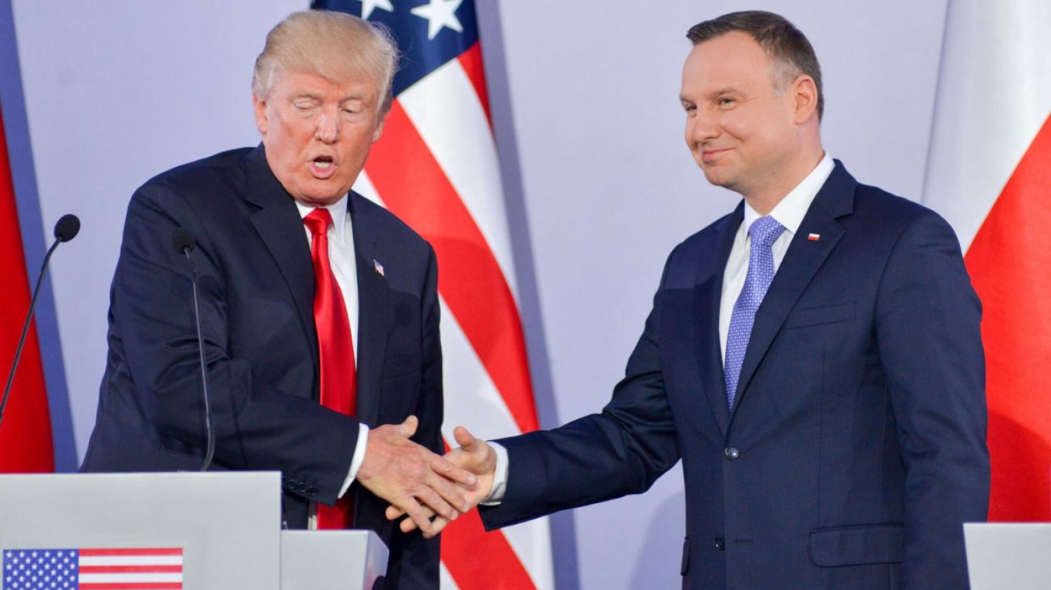 Wybory w USA. Wygrana Trumpa zagrozi bezpieczeństwu naszego kraju? Polacy odpowiadają (Zdjęcie z dnia 06.07.2017r.)