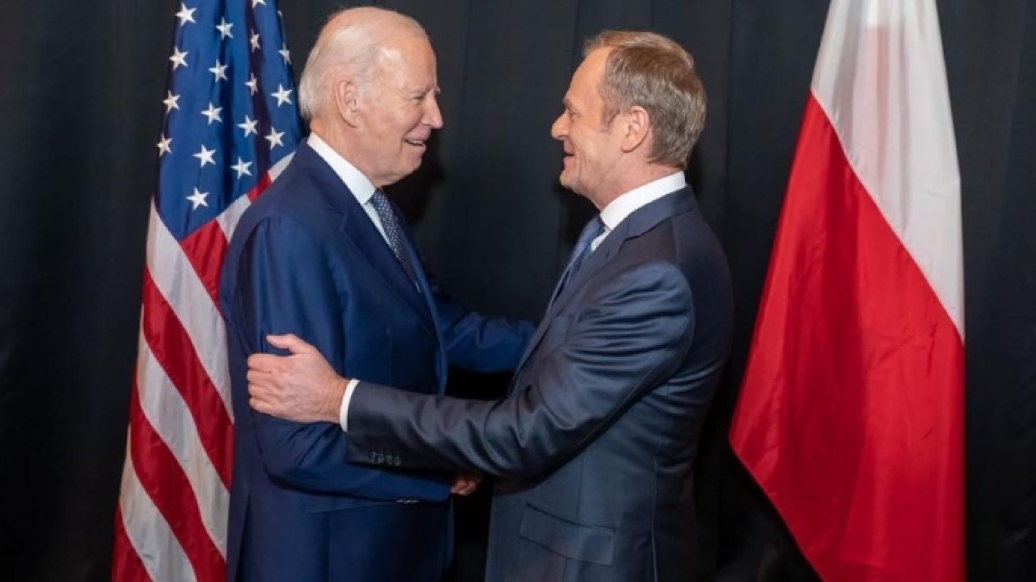 Donald Tusk i Joe Biden