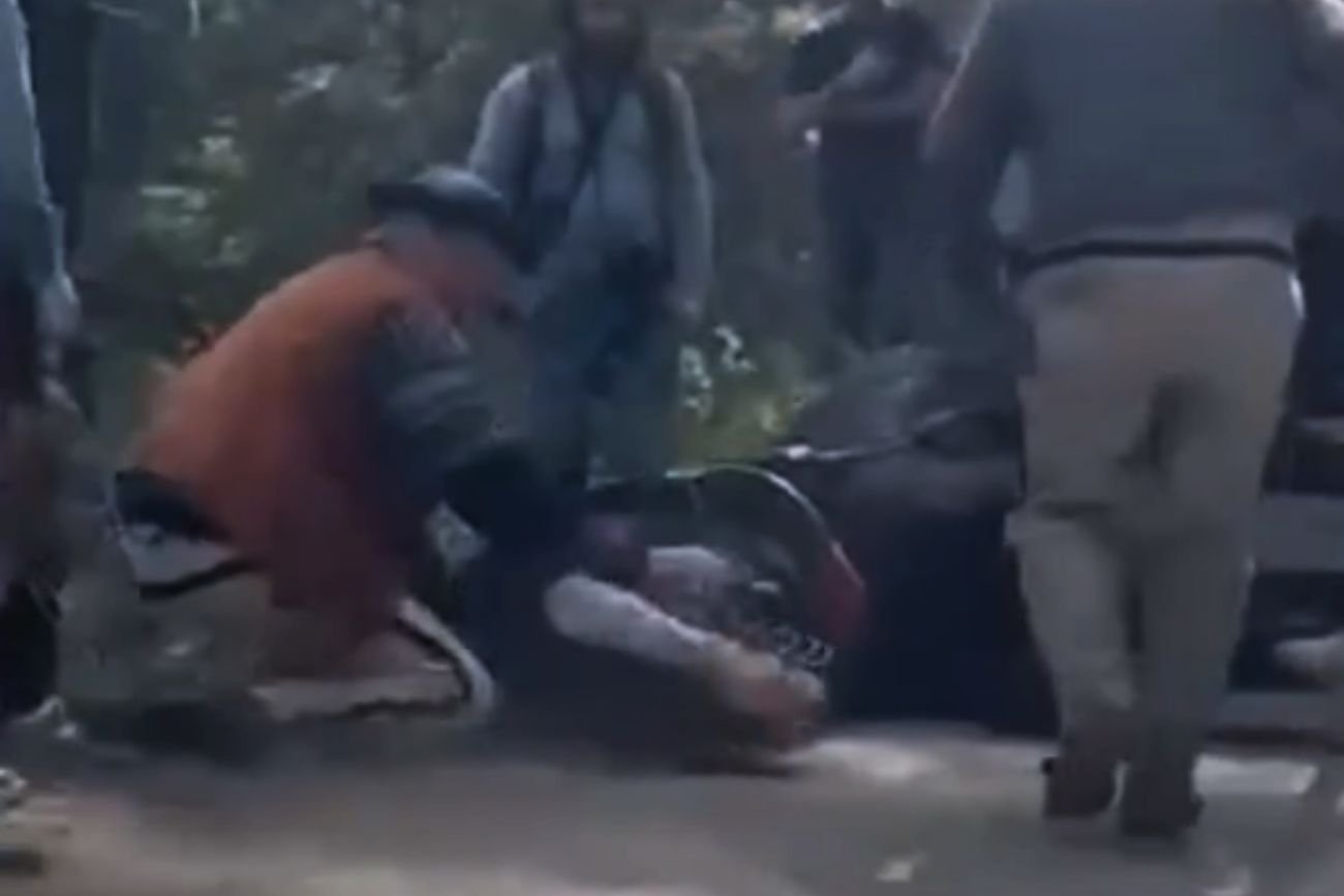 Koń padł na asfalt nad Morskim Okiem. Został uderzony