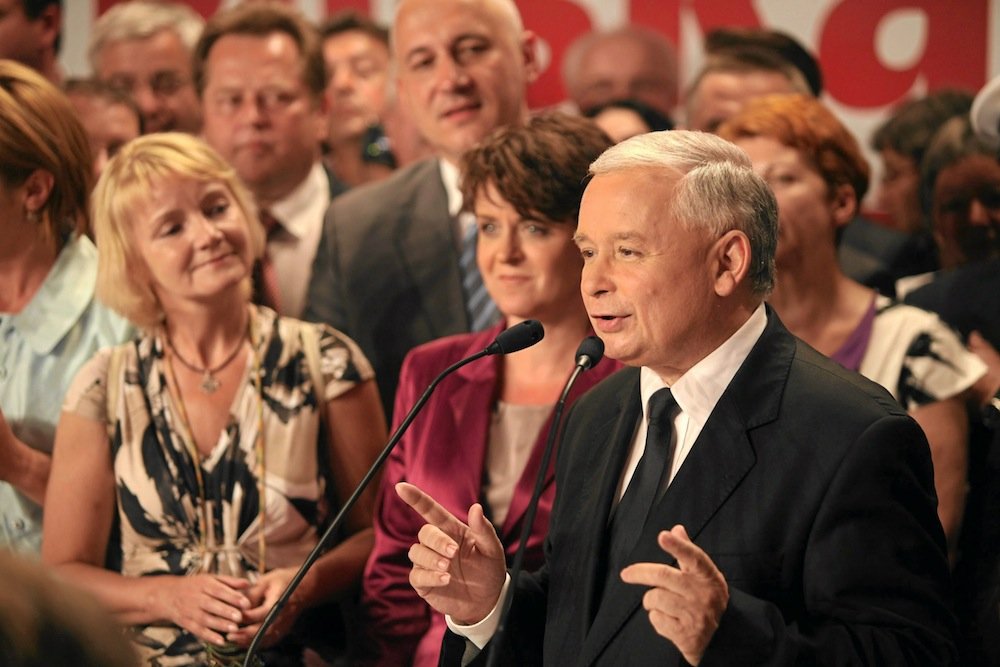 Sztab Jarosława Kaczyńskiego w 2010 roku