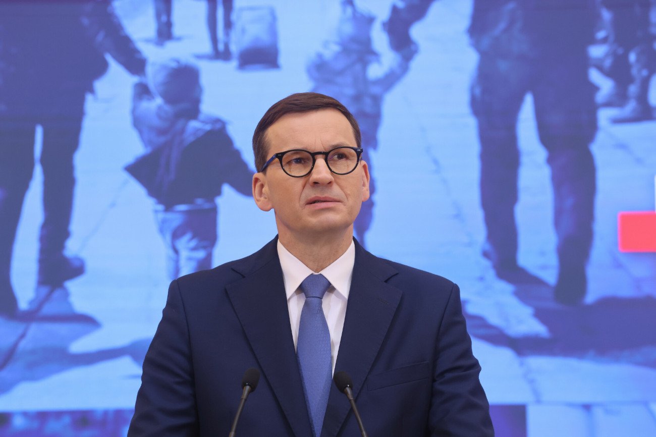 Mateusz Morawiecki został zapytany o myśliwce dla Ukrainy.