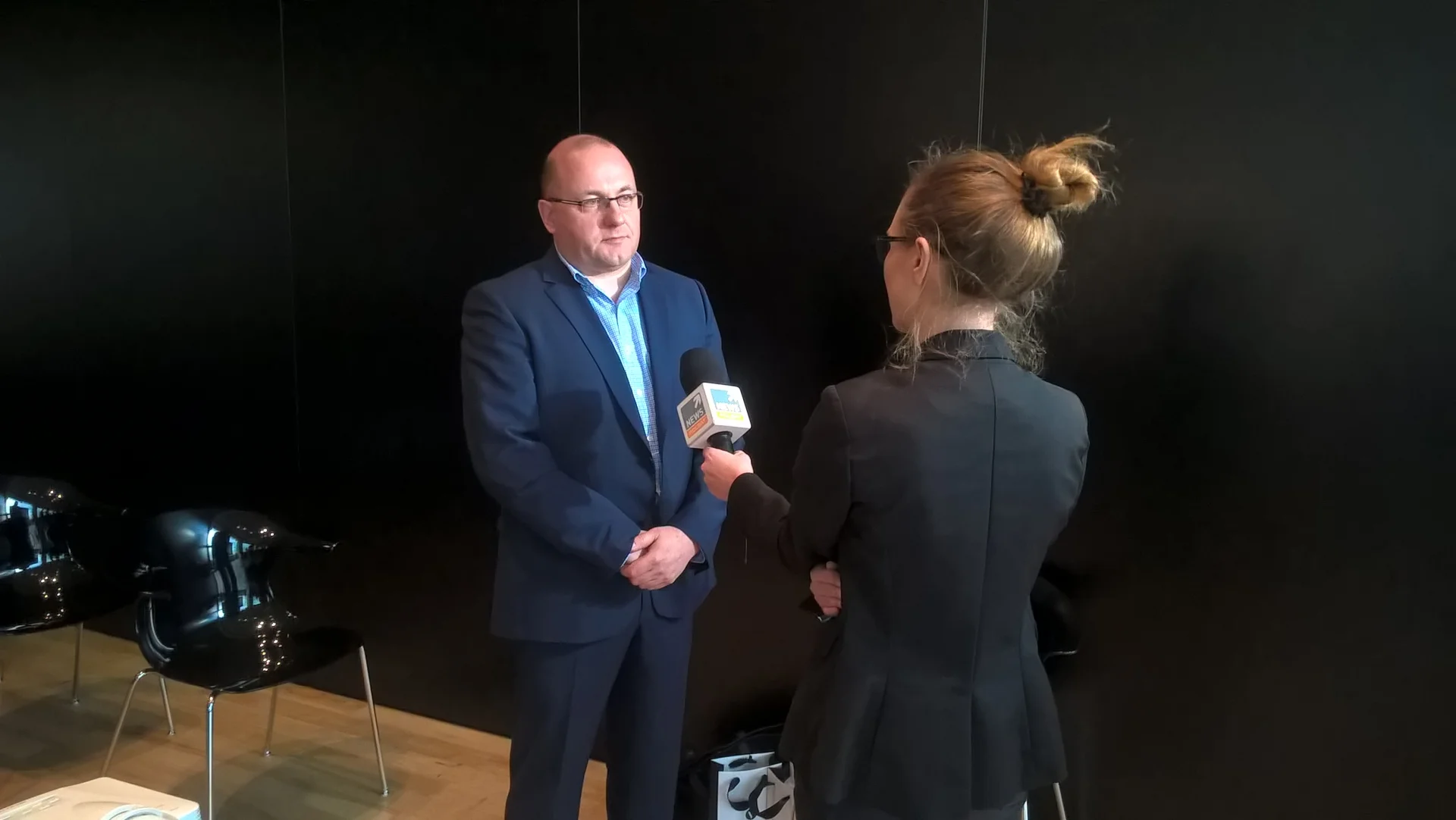 Konferencja cieszyła się dużym zainteresowaniem dziennikarzy. Na zdjęciu Rafał Wysowski, dyrektor działu produktów nowej generacji