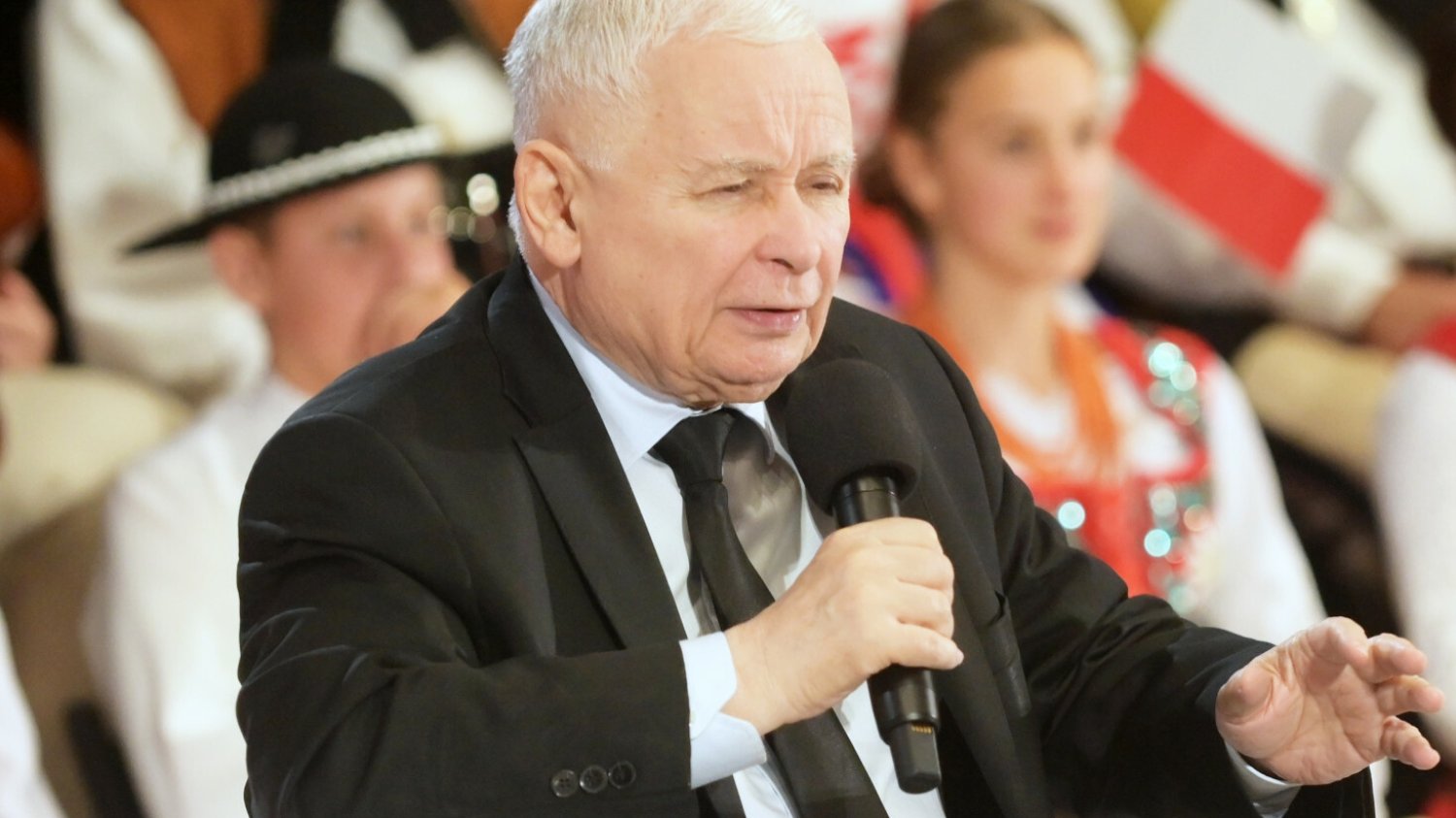 Prezes PiS Jarosław Kaczyński.
