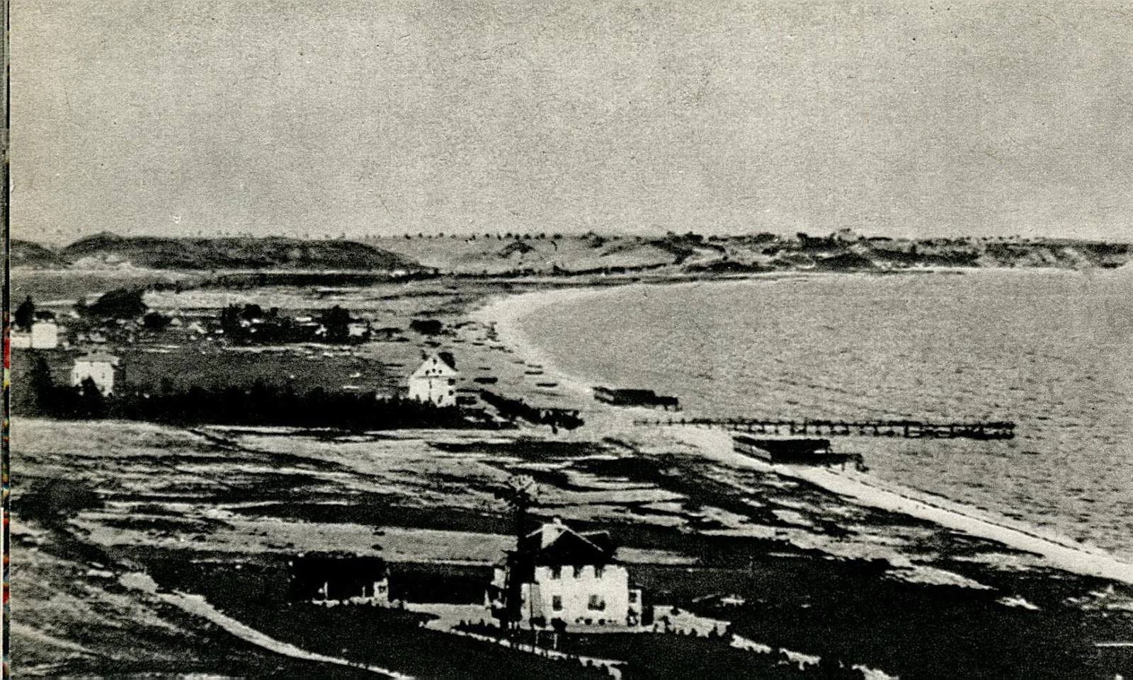 Panorama Gdyni, przypuszczalnie okolice 1920 roku