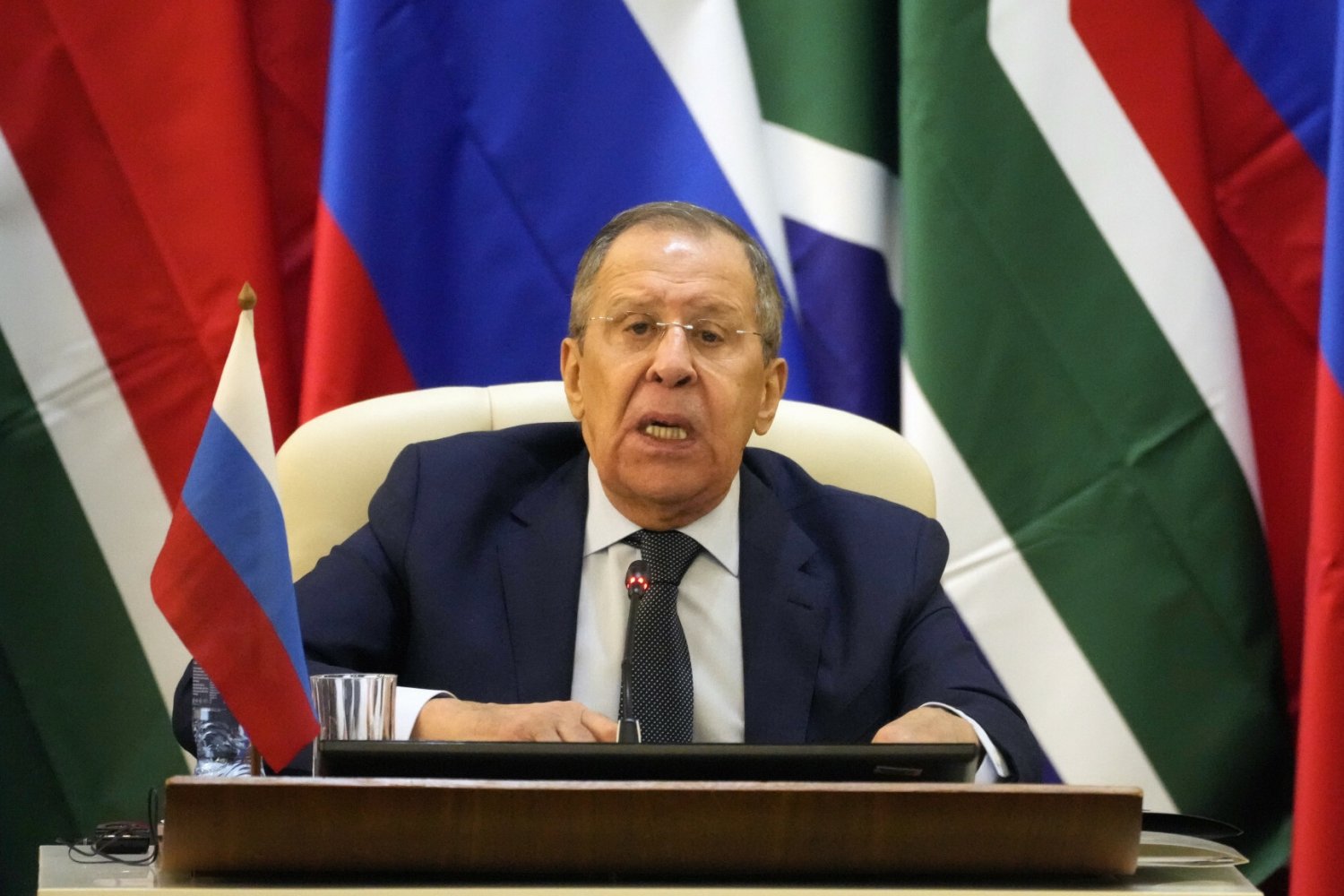 Siergiej Ławrow w RPA